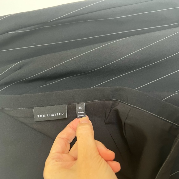 Black Skirt with pinstripes from The Limited - Picture 2 of 3